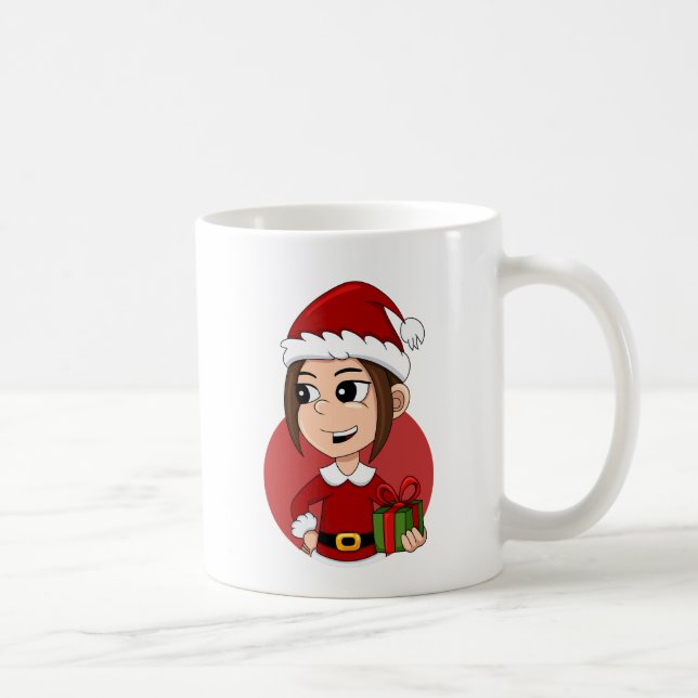 Mug Bande dessinée de Noël (Droite)