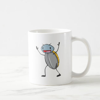 Mug Bande dessinée de sifflement heureuse de cancrelat