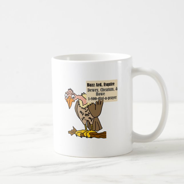 Mug Bande dessinée drôle de plaisanterie d'avocat de (Droite)