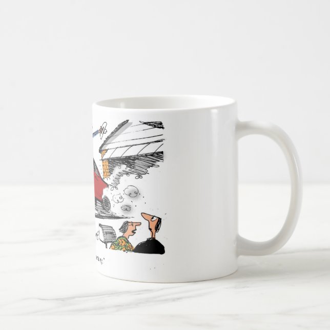 Mug Bande dessinée : Notre nouveau mustang (Droite)