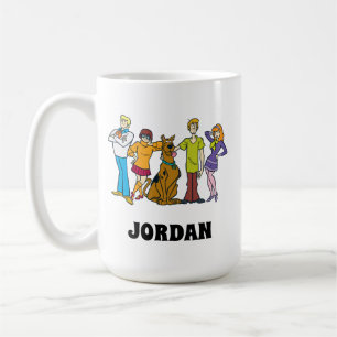 Mug Bande entière 14 Mystery Inc   Ajouter Votre Nom