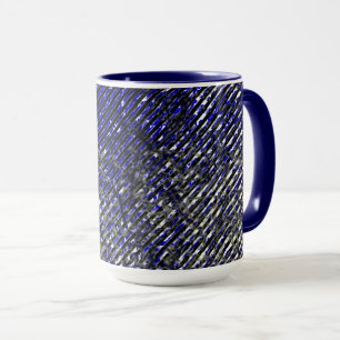 Mug Bandes bleues peler vos couleurs
