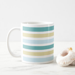 Mug Bandes côtières colorées