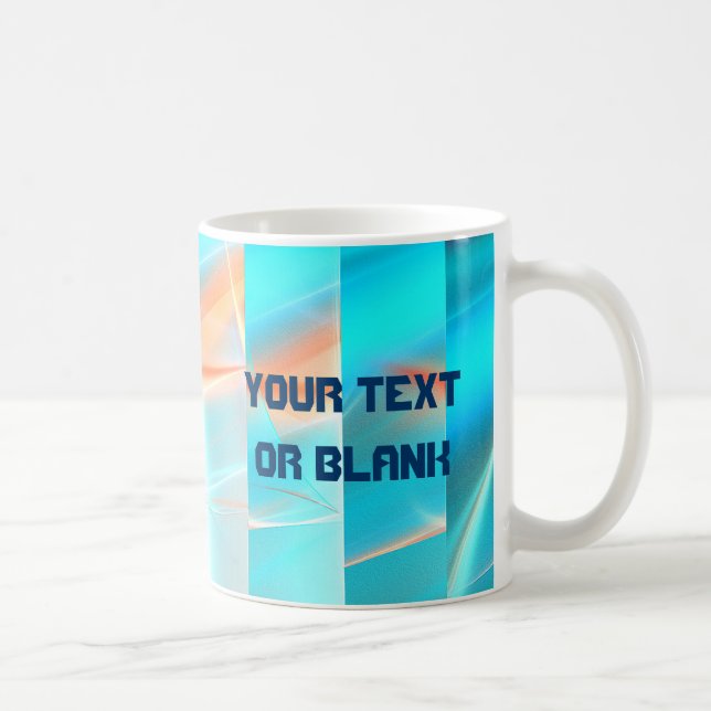 Mug Bandes du coucher du soleil (Droite)
