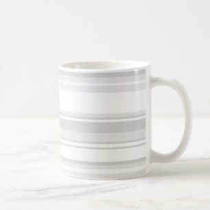 Mug Bandes gris clair