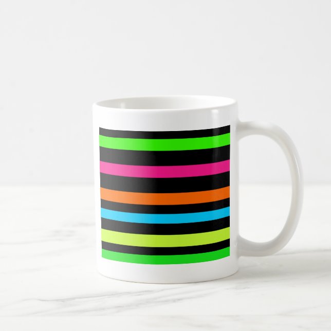 Mug Bandes néon (Droite)