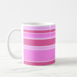 Mug Bandes roses