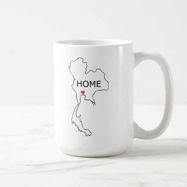 Mug Bangkok, Thaïlande Camping (Droite)