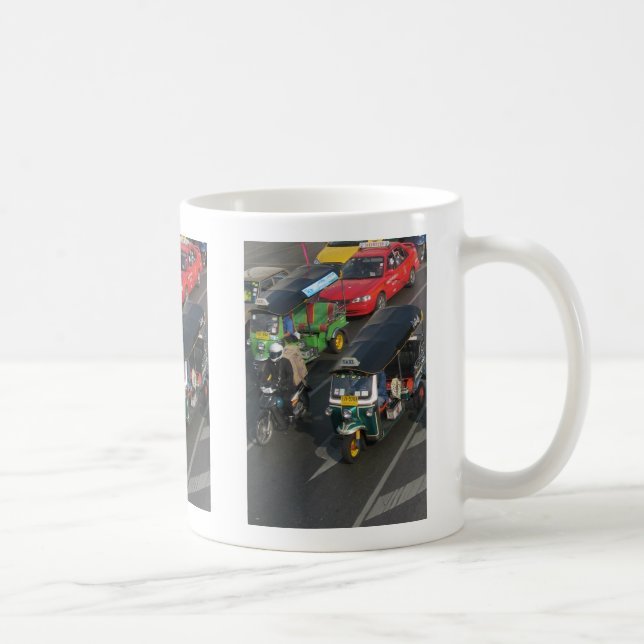 Mug Bangkok trafic ... Tuk Tuk Racing (Droite)
