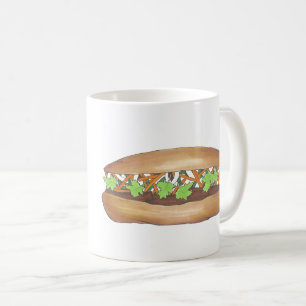 Mug Banh Mi (Moi et Toi) Sandwich de porc alimentaire 