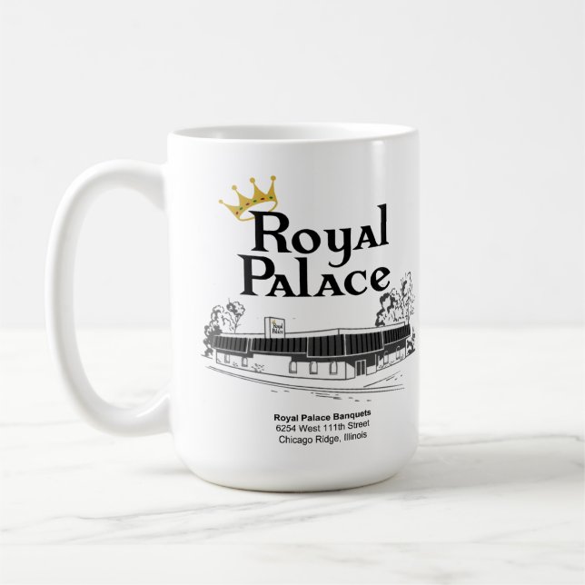 Mug Banquets du Palais Royal, Chicago Ridge, IL (Gauche)