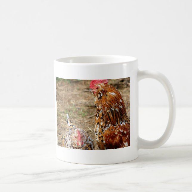 Mug Bantam Hen et Rooster (Droite)