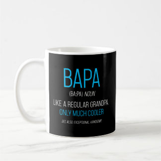 Mug Bapa Comme Un Glacière Régulier De Définition De G