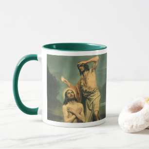 Mug Baptême de Jésus Christ par Jean le Baptiste