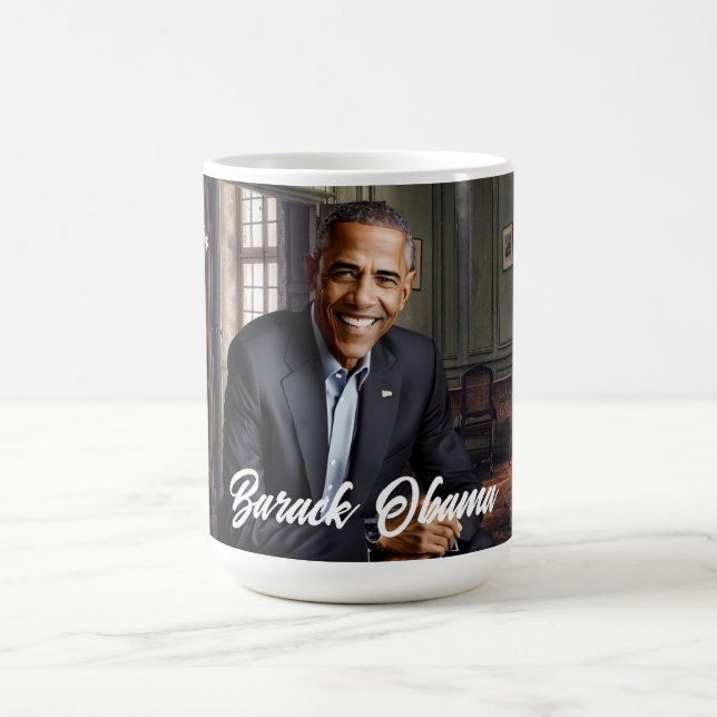 Mug Barack Obama 44ème anniversaire du président (Centre)