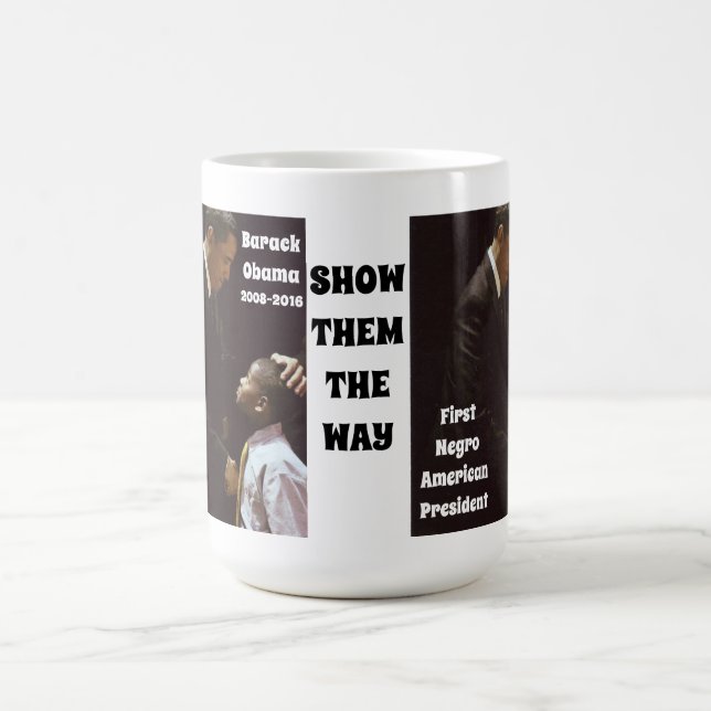 MUG BARACK OBAMA MONTRE NOS ENFANTS TOMBÉS (Centre)