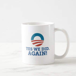 Mug Barack Obama oui nous avons fait encore (le blanc)