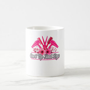 Mug Barbier, Ciseaux, Peigne, Sèche-cheveux