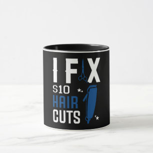 Mug Barbier drôle