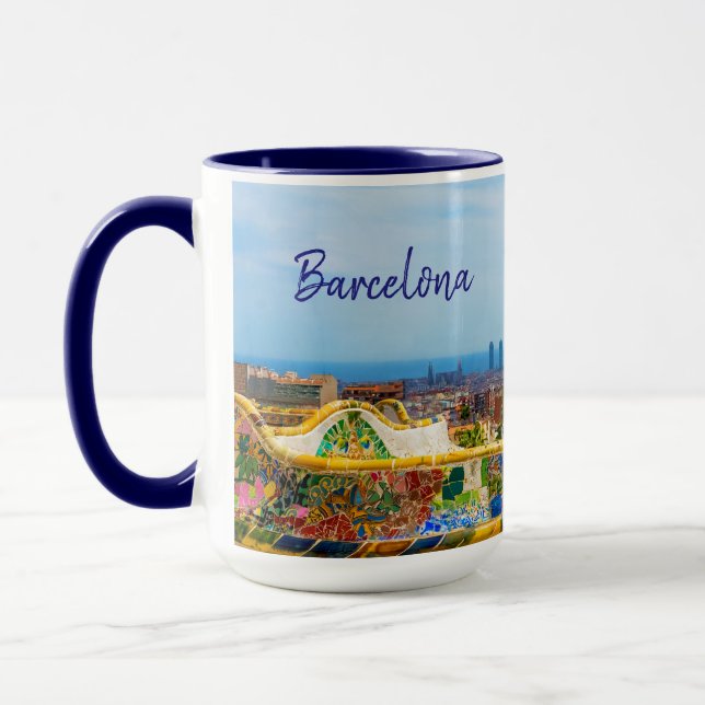 Mug Barcelona Park Guell Photographie d'Art (Gauche)
