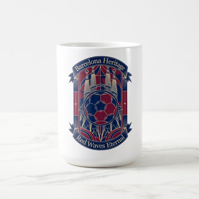 Mug Barcelona Red Horizon, Camp Nou Legacy Gift (Centre)