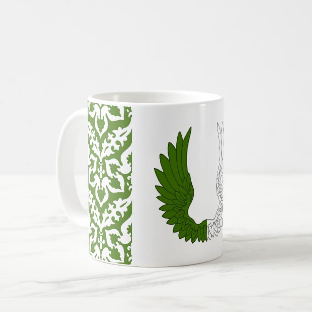 Mug Baronnie de la pierre sacrée Badge Populace (Devant gauche)