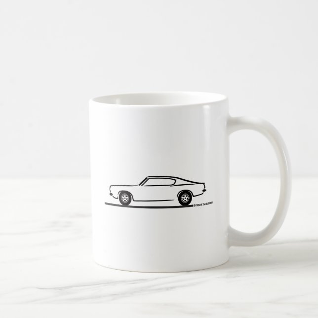 Mug Barracuda de Plymouth 1968 (Droite)