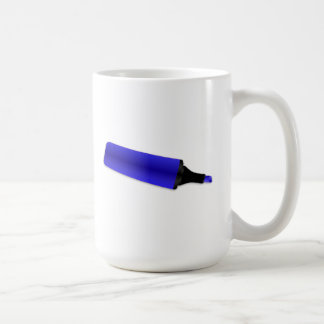 Mug Barre de mise en valeur bleue