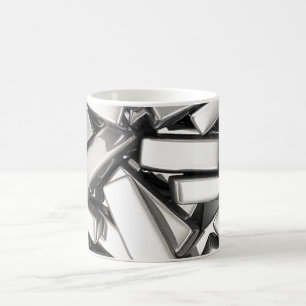 Mug Barres en argent vierges