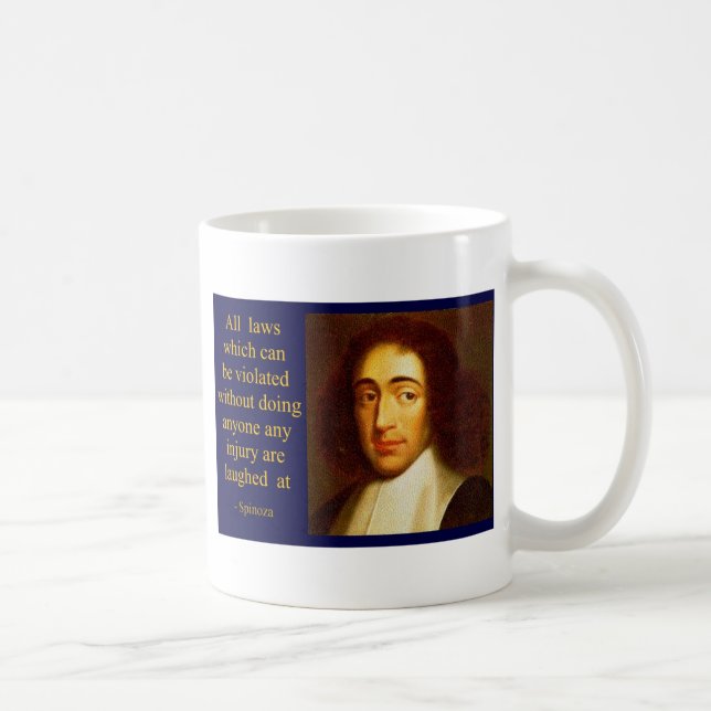 Mug Baruch Spinoza (Droite)