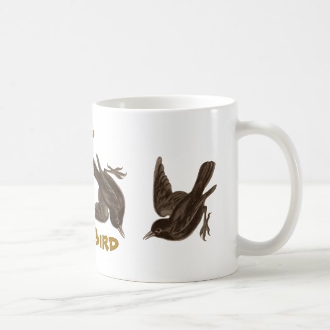 Mug Basculement de l'oiseau (Droite)