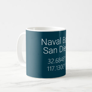 Mug Base navale San Diego Latitude Longitude
