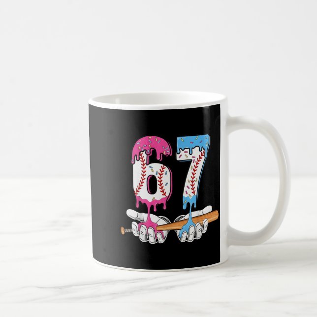 Mug Baseball 67 Ice Cream Drip Six Seven Boys Funny Me (Droite)