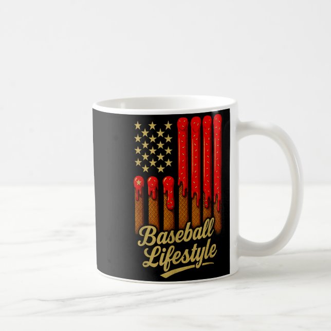 Mug Baseball Lifestyle 101 Apparel Youth Baseball Drip (Droite)