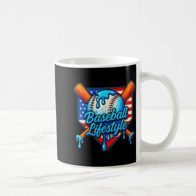 Mug Baseball Lifestyle 101 Apparel Youth Baseball Drip (Droite)