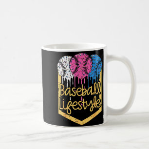 Mug Baseball Mode de vie Balle Sprinkles Drip Garçons 