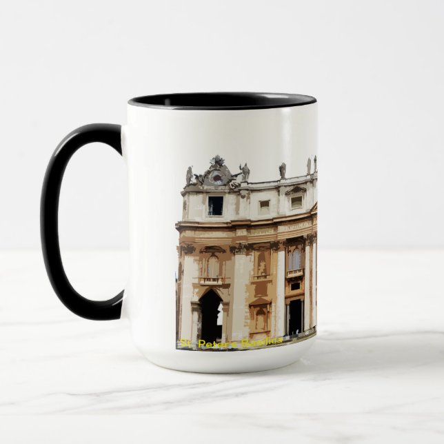 Mug Basilique Saint-Pierre, Cité du Vatican (Gauche)