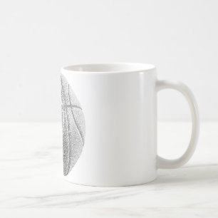 Mug Basket-ball avec effet crayon