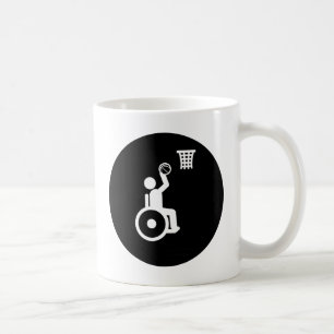 Mug Basket-ball de fauteuil roulant