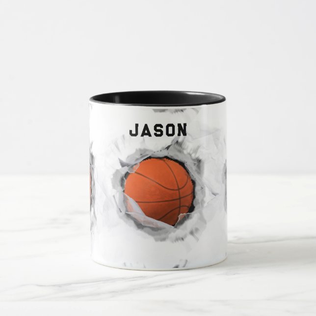 Mug Basket-ball du Personalized (Centre)