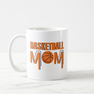 Mug Basket-ball Maman Orange ballon Sports Fan
