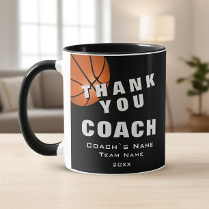 Mug Basket-ball Merci Coach 