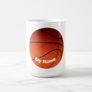 Mug Basket-ball Votre nom Personnalisé