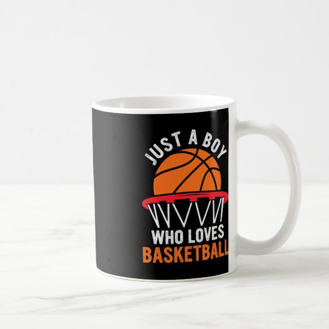 Mug Basketball Amusant Pour Les Garçons - Juste Un Gar (Droite)