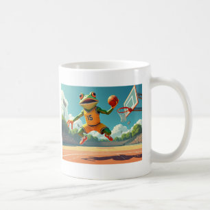 Mug Basketball Grenouille gauche muqueuse