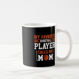 Mug Basketball Maman Mes appels favoris du joueur de b