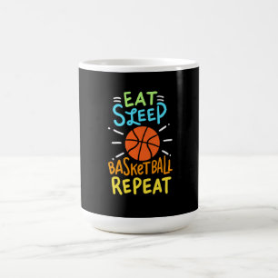 Mug Basketball - Manger Dormir Basketball Répéter