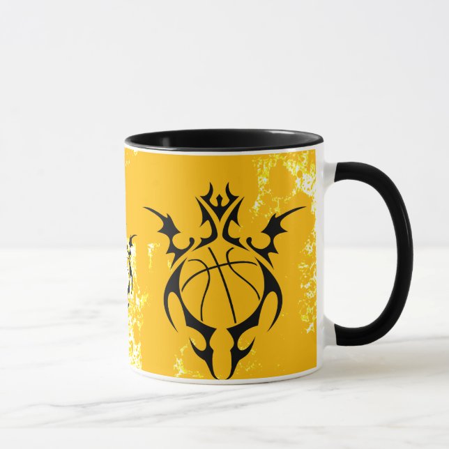 Mug basketball. tribal. (Droite)