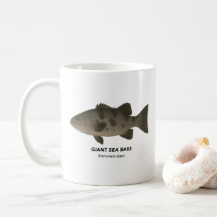Mug Bass marin géant - Animaux marins de Californie