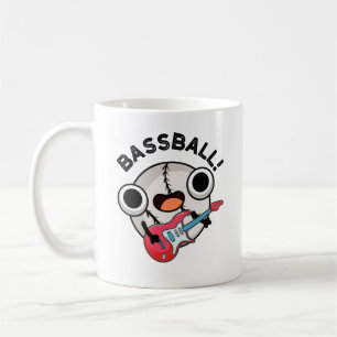 Mug Basse-ball Funny Baseball Bass Guitariste Pun